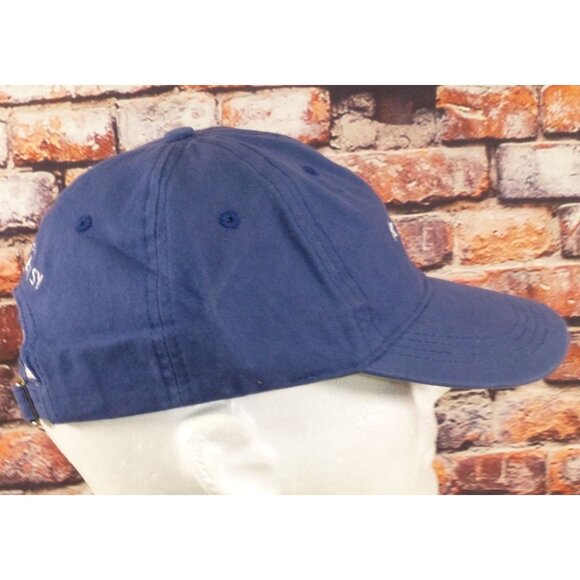 Scentsy Navy Blue Baseball Cap With White Star Embroidery Adjustable Strapback U - Picture 2 of 6